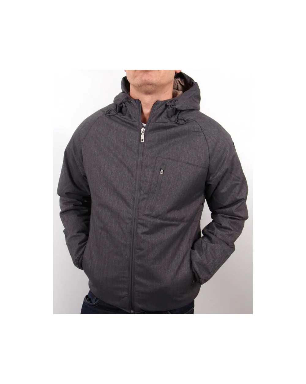Fila Vintage Buffon Padded Jacket Grey - Image 2