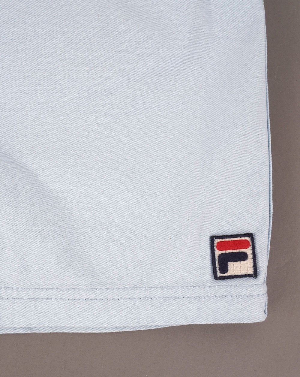 Fila Vintage Elasticated Chino Shorts Sky Blue - Image 2