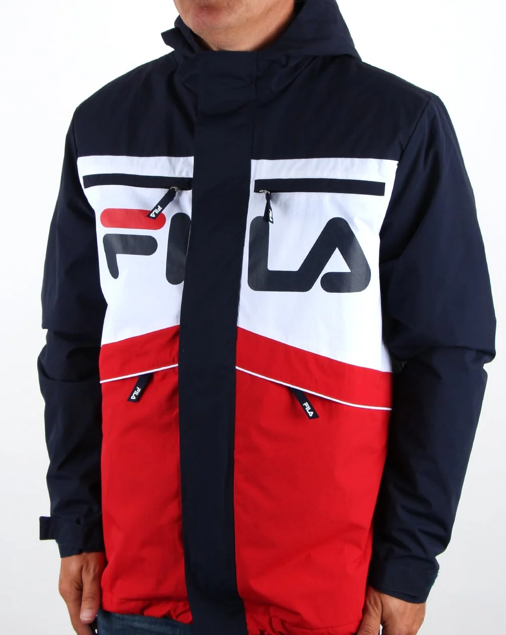 Fila Vintage Linden Jacket Navy - Image 2