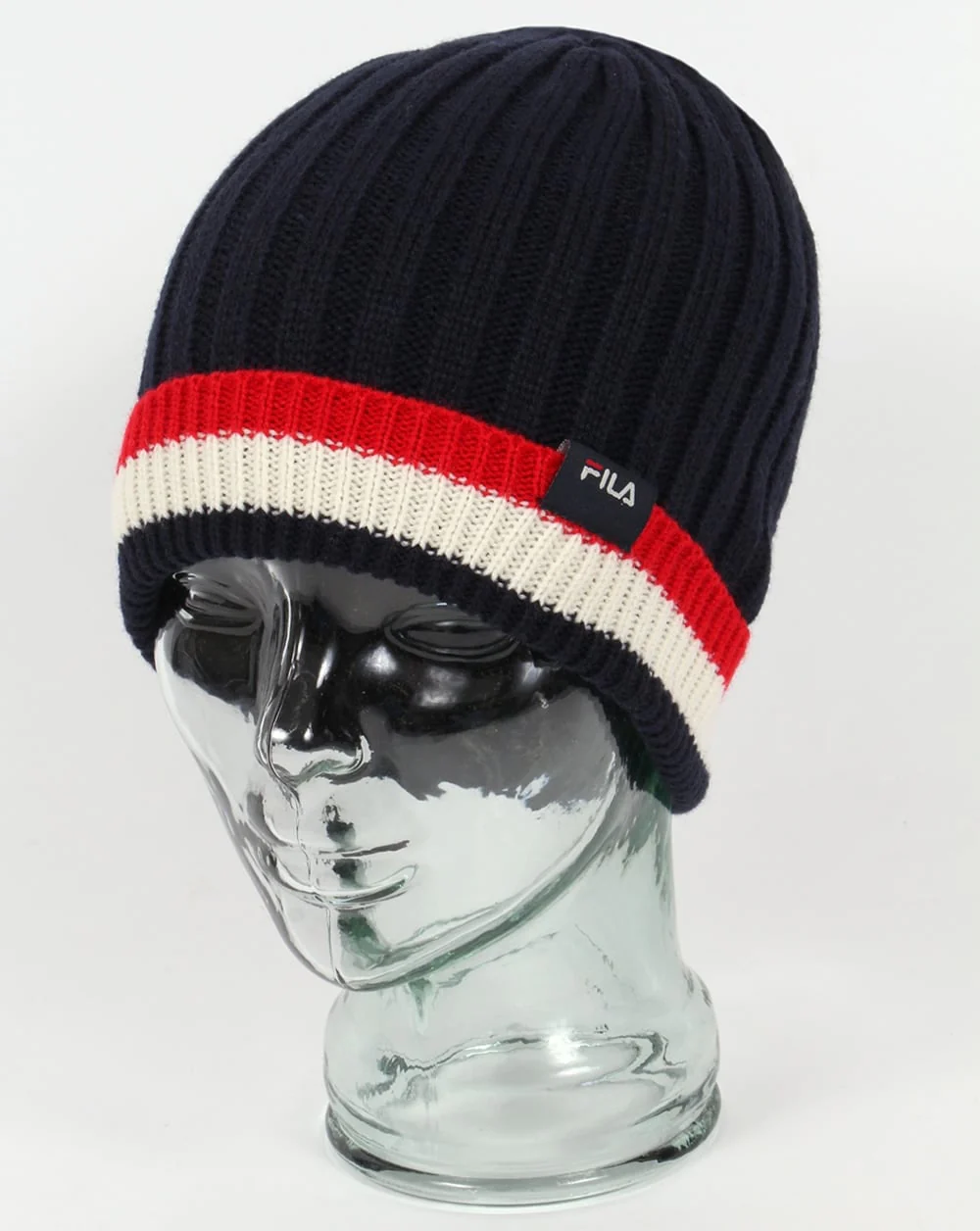 Fila Vintage Nardini Foldover Beanie Navy