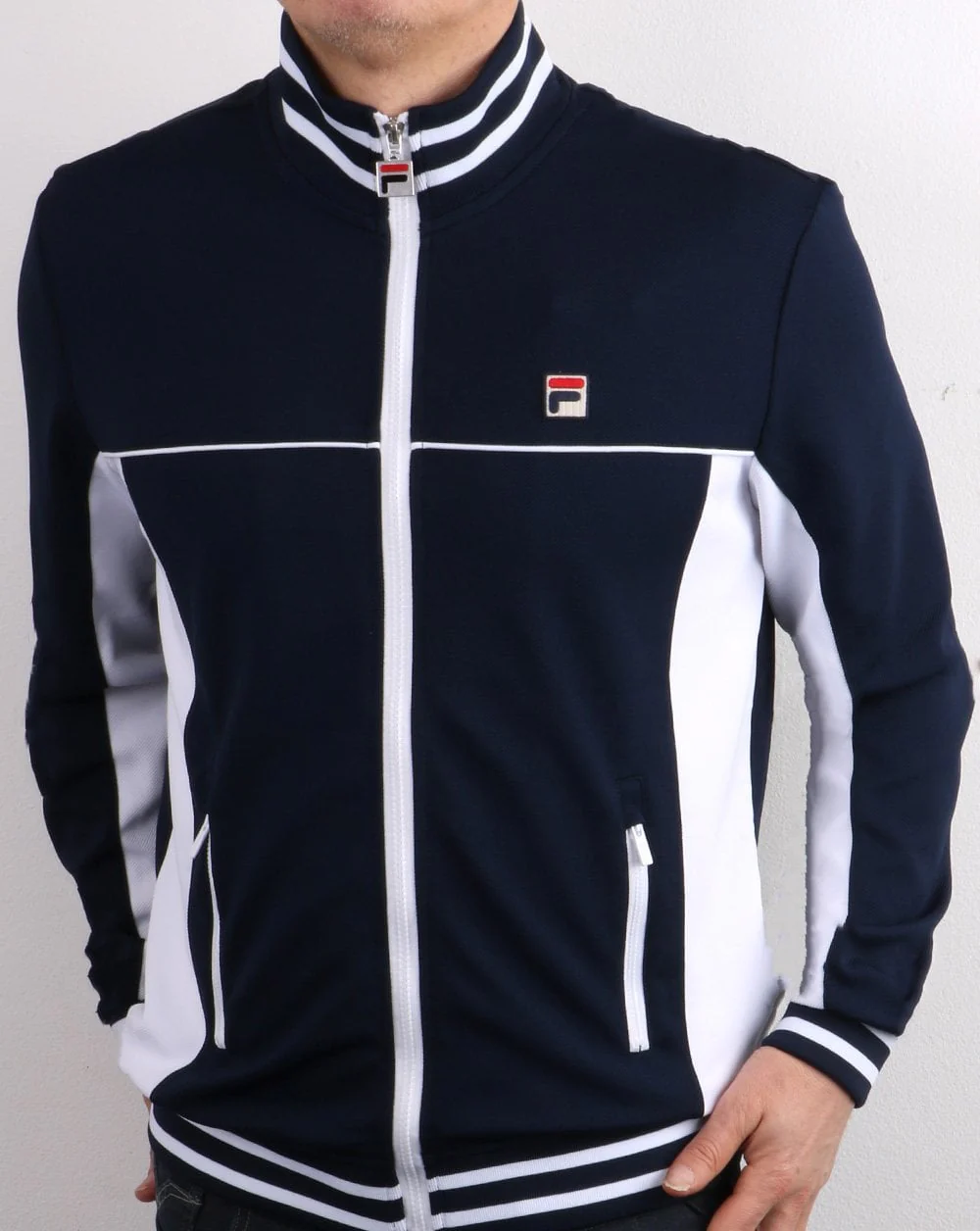 Fila Vintage Onyx Track Top Navy