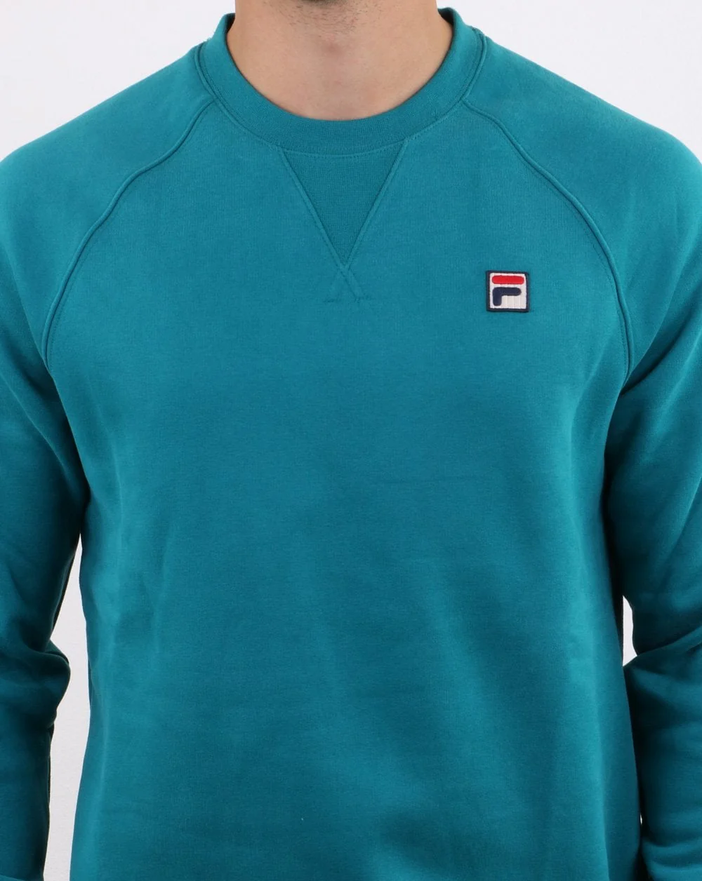 Fila Vintage Pozzi Crew Sweat Harbour Blue - Image 2