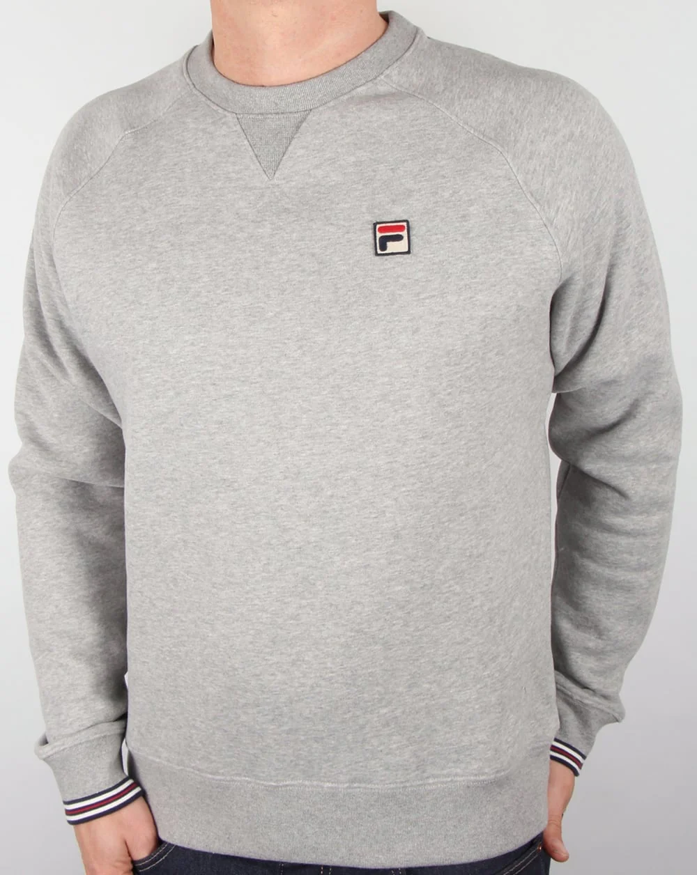 Fila Vintage Pozzi Sweatshirt Heather Grey