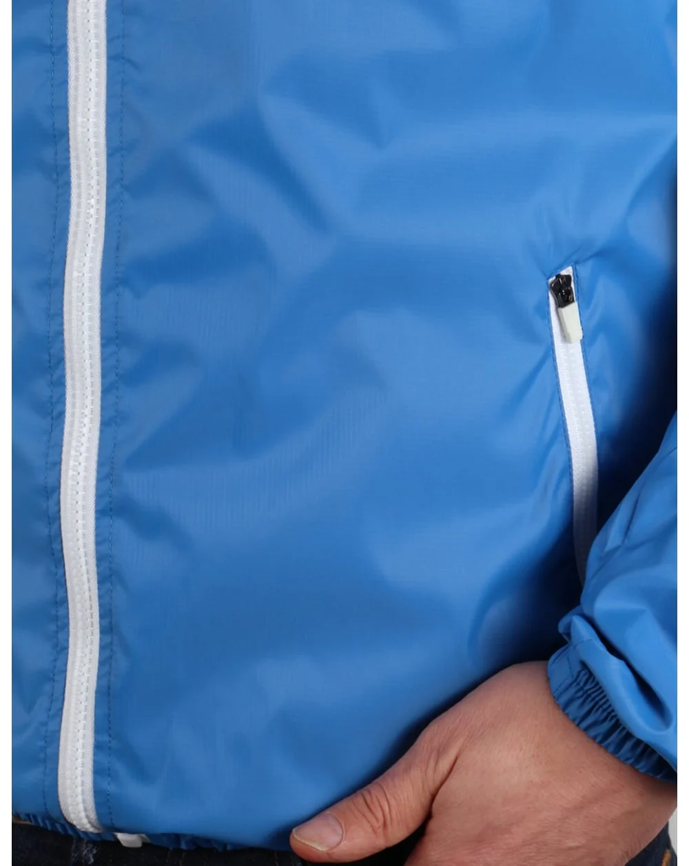 Fila Vintage Quayside Jacket Ocean Blue - Image 3