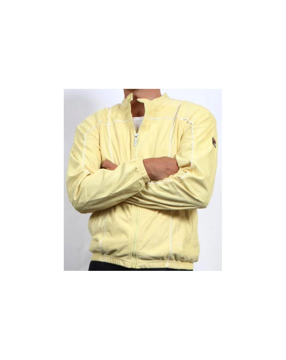 Fila Vintage Terrinda Mk3 Track Top Yellow - Image 3