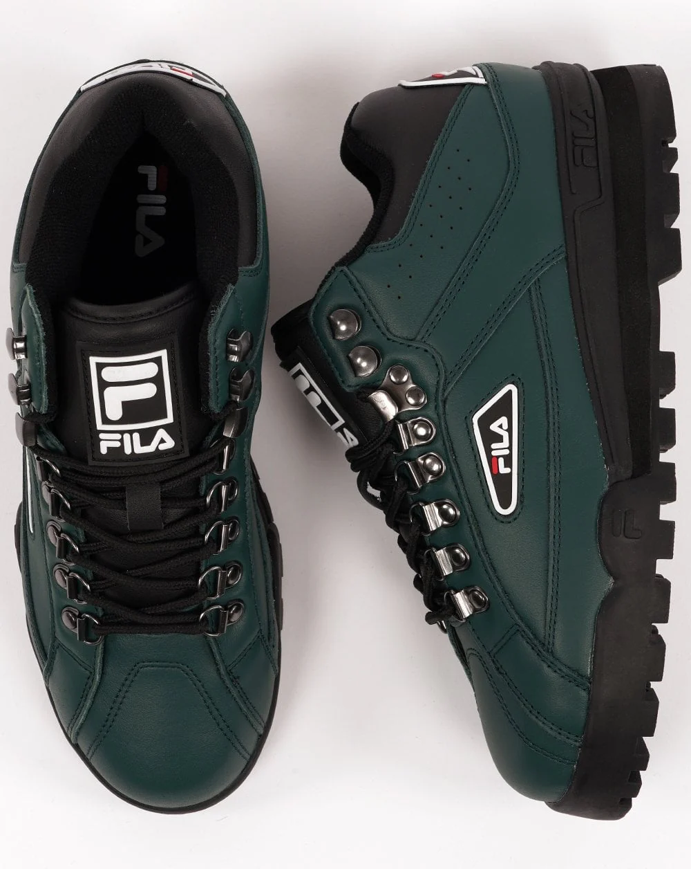 Fila Vintage Trailblazer Boots Deep Green - Image 4