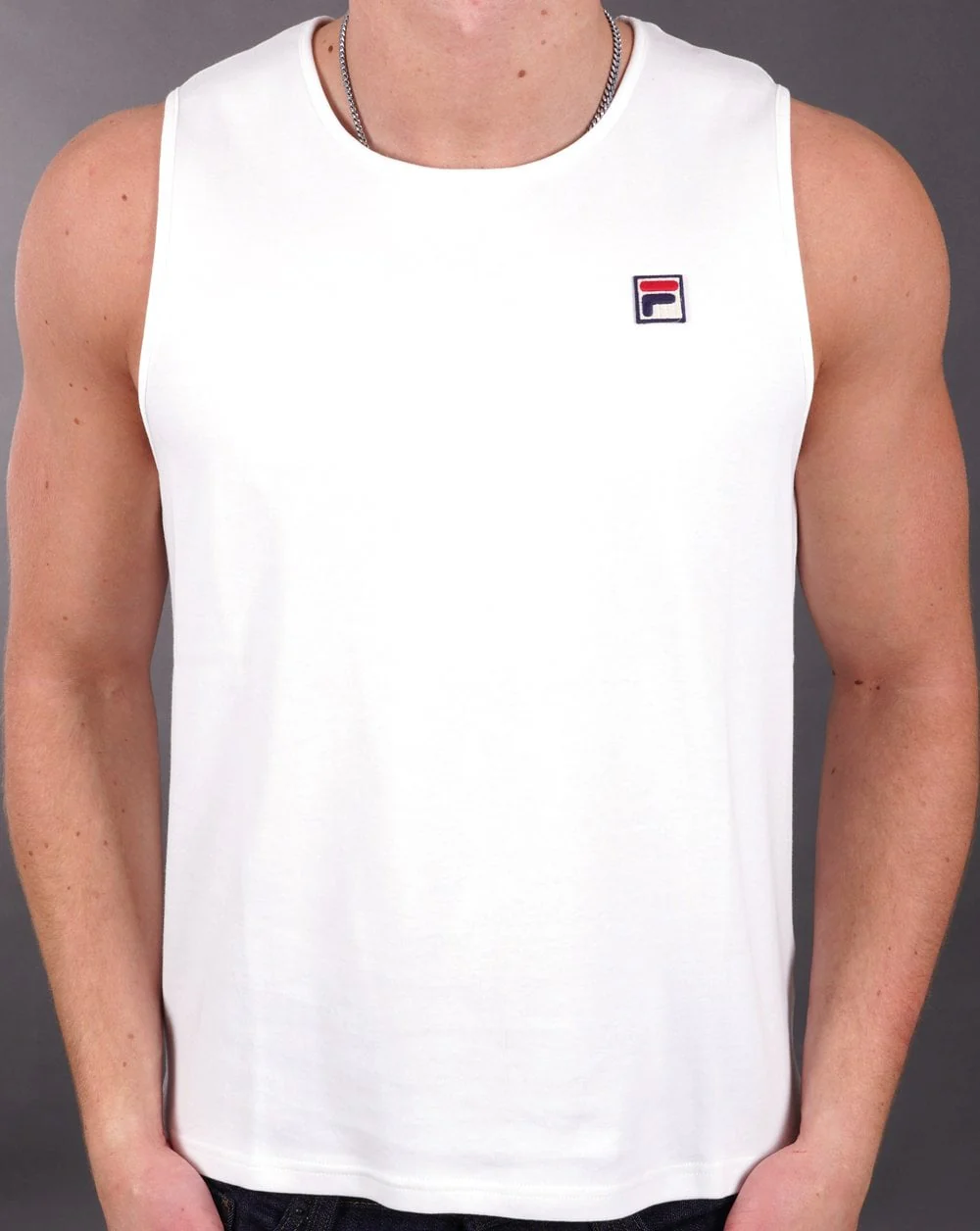 Fila Vintage Vest White - Image 3