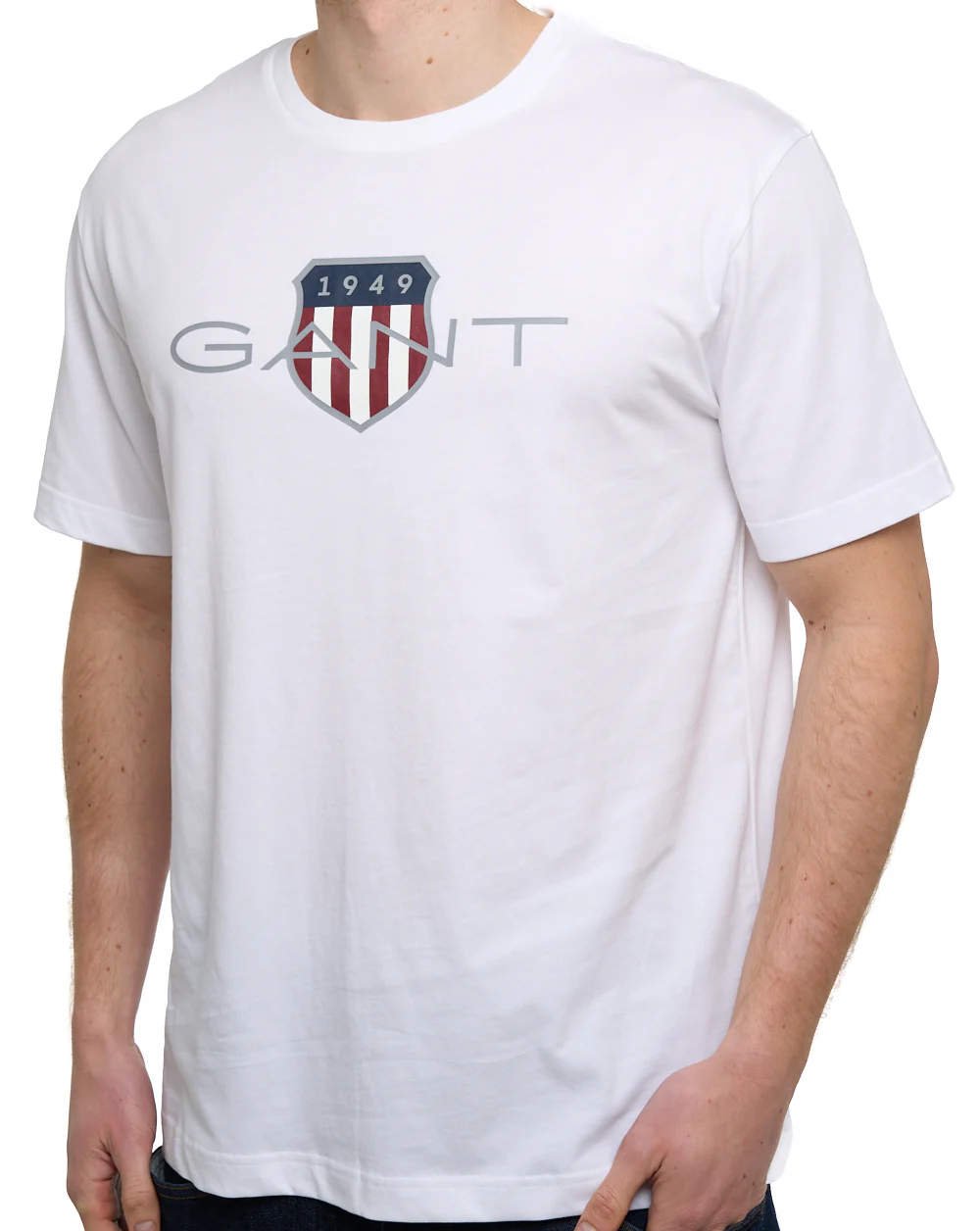 Gant Archive Shield T Shirt White - Image 2