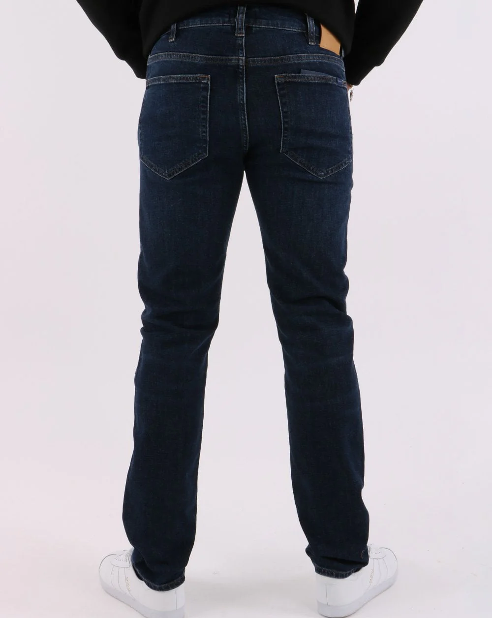 Gant Arley Regular Fit Jeans Dark Blue Worn In - Image 4