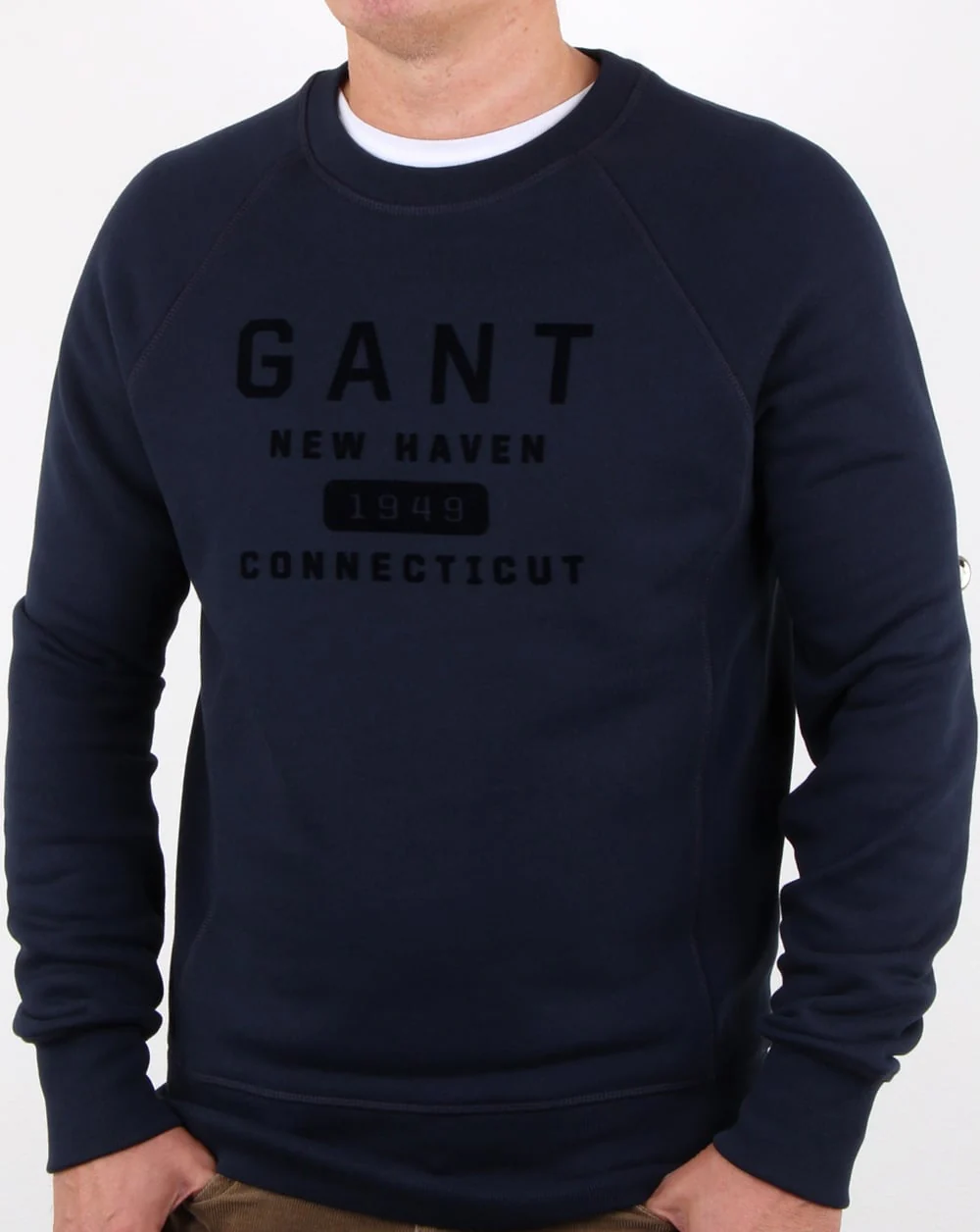 Gant New Haven Crew Sweat Evening Blue
