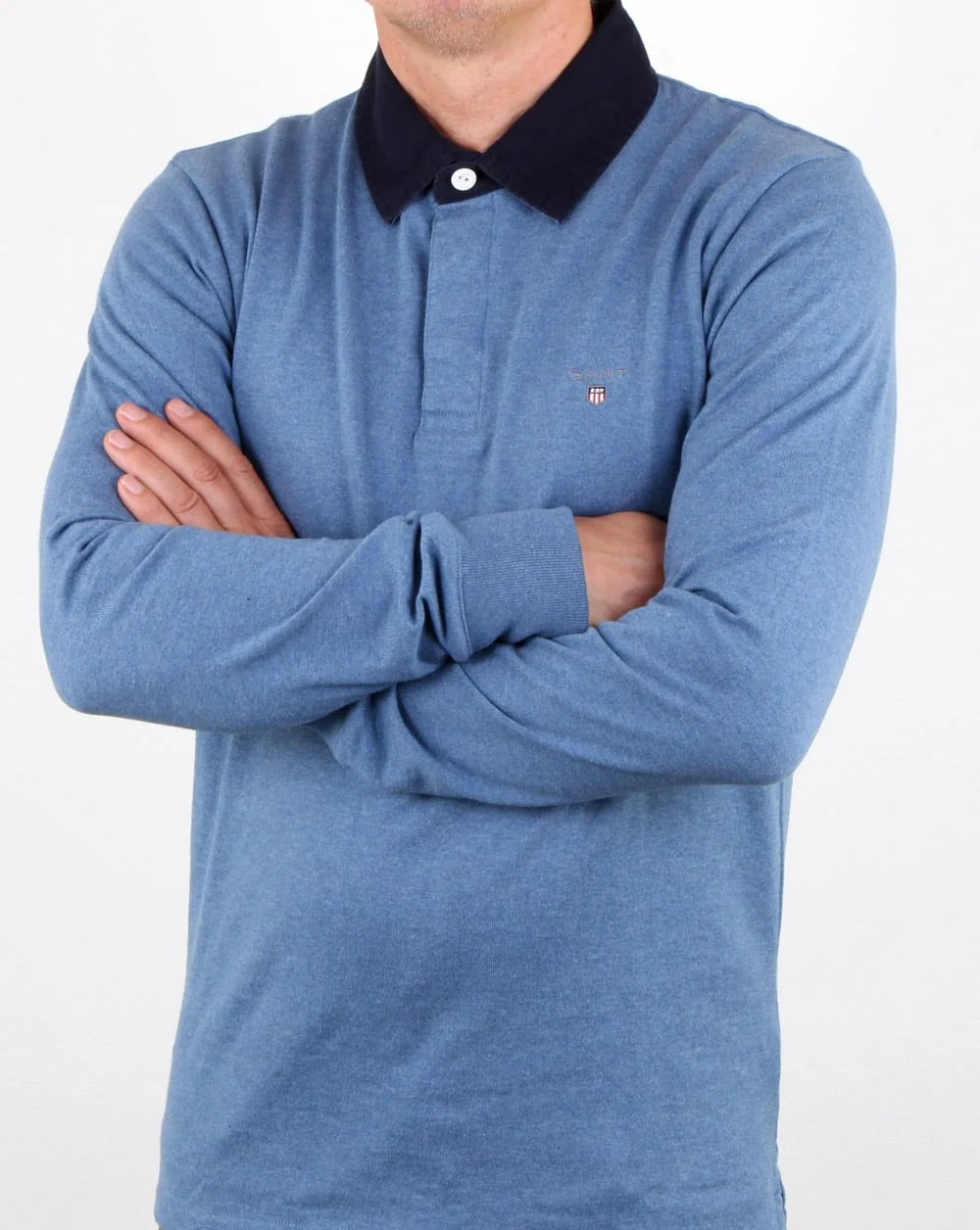 Gant Original Heavy Rugger Denim Blue Melange - Image 3