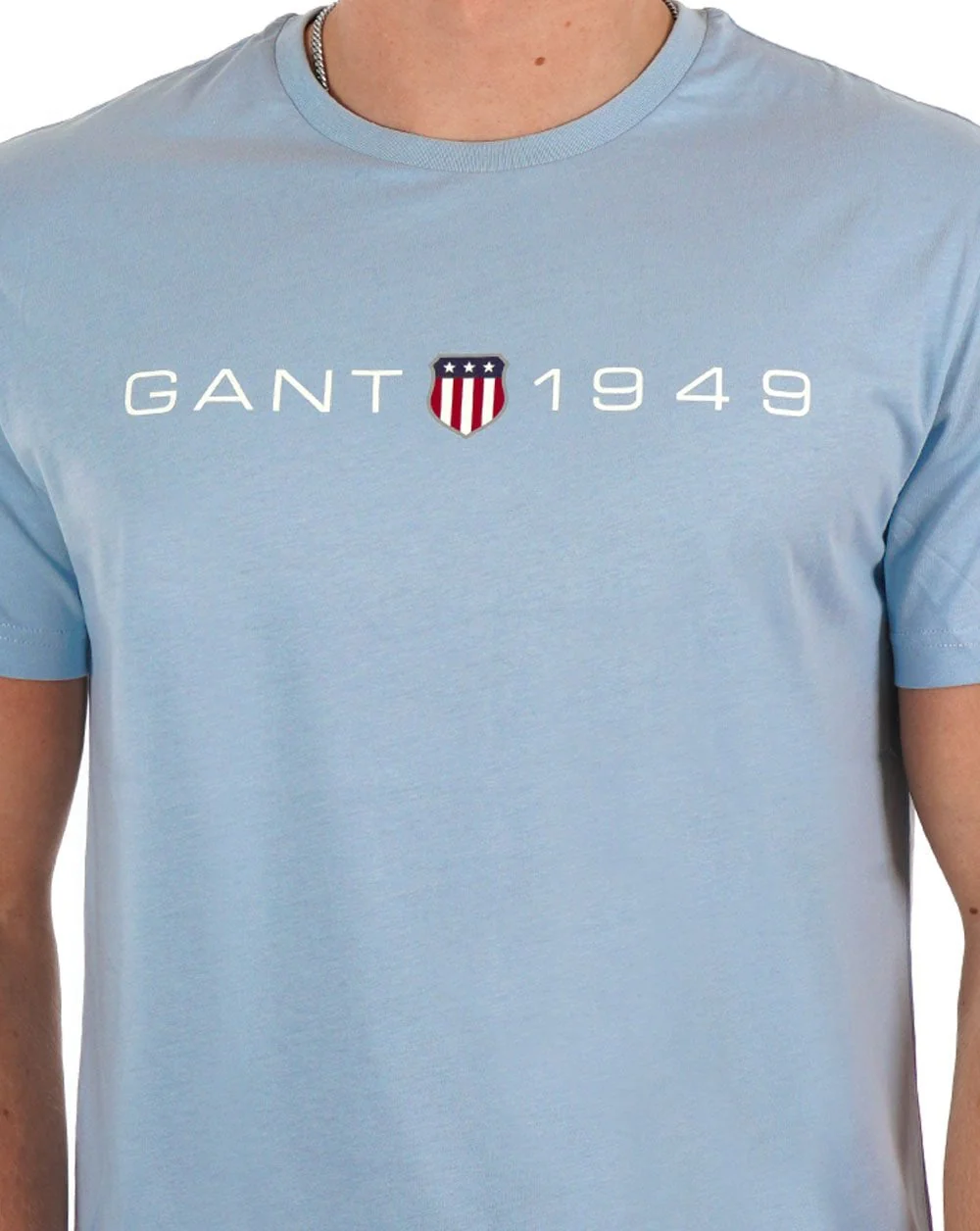 Gant Printed Graphic T-shirt Blue - Image 2