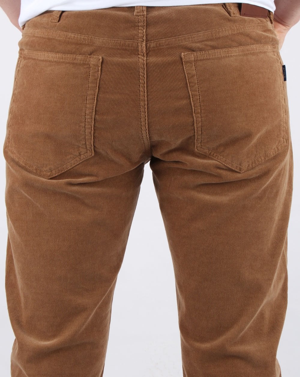 Gant Regular Cord Jeans Roasted Walnut - Image 4