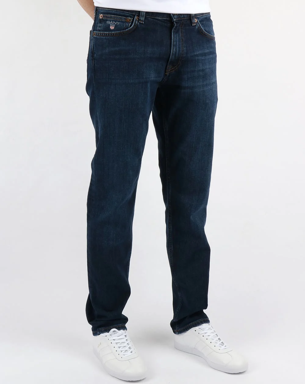Gant Regular Jeans Dark Blue Worn In