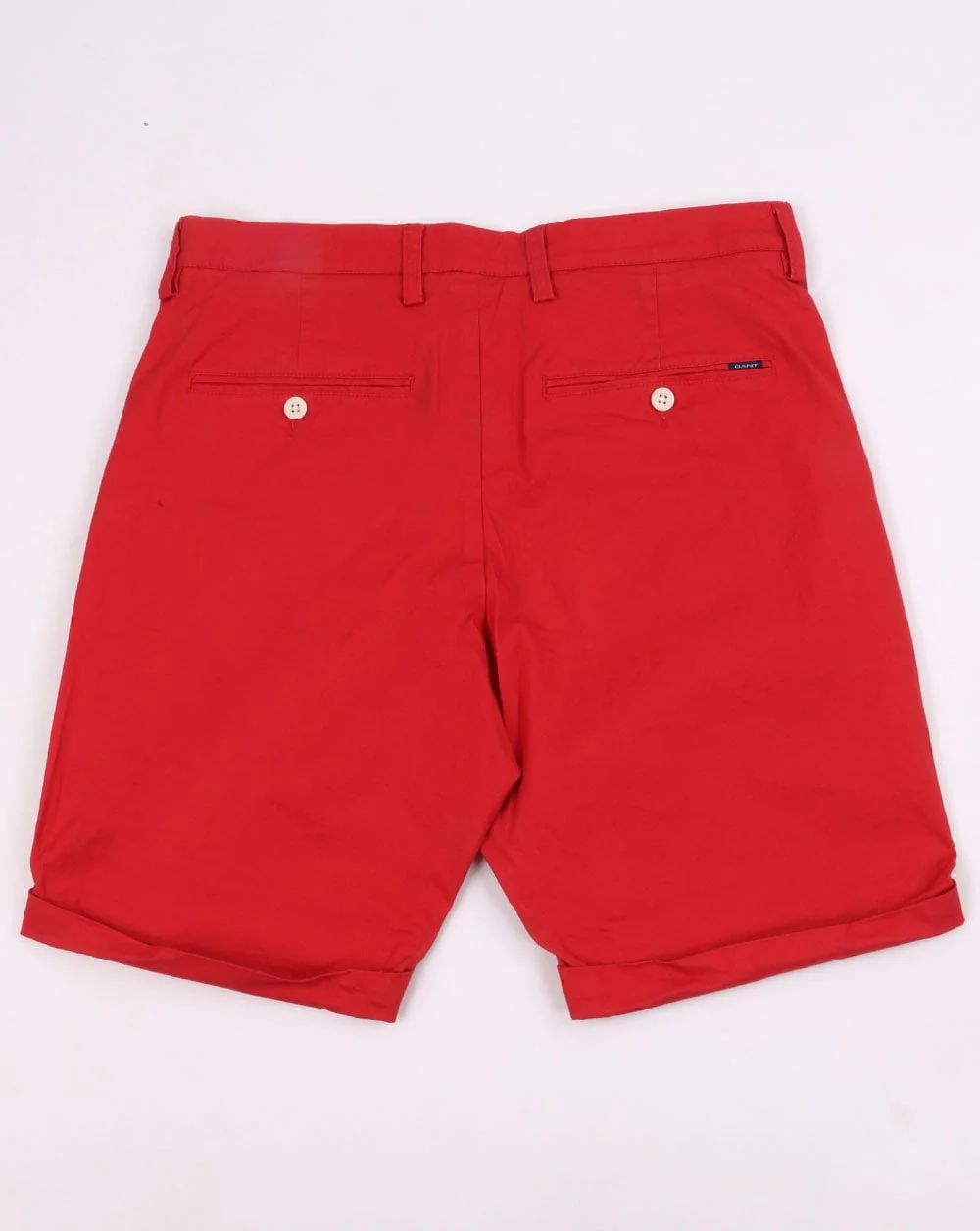 Gant Regular Sunfaded Shorts Red - Image 4