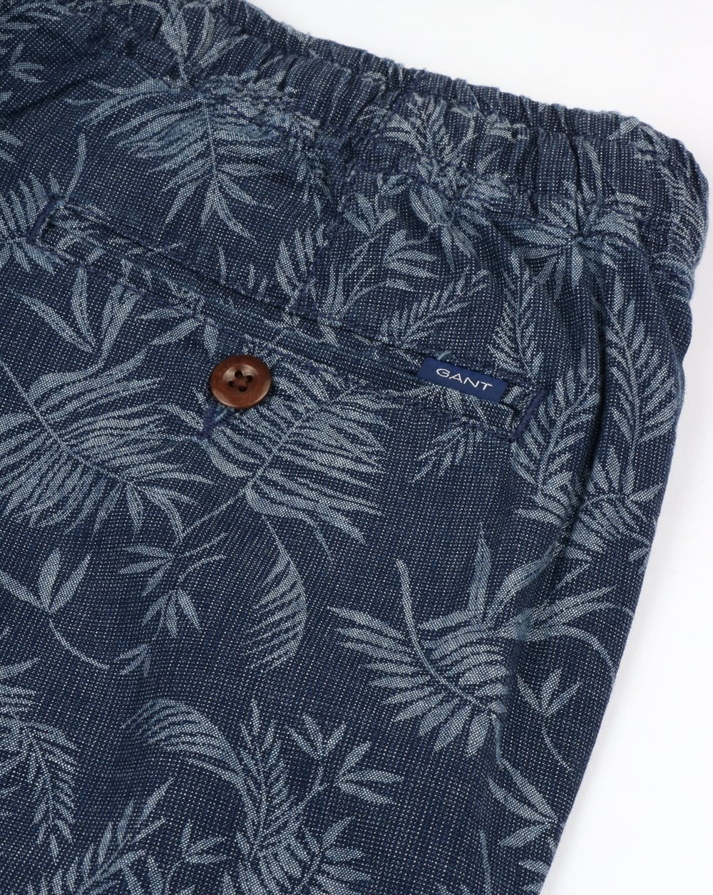 Gant Relaxed Printed Shorts Classic Blue - Image 3