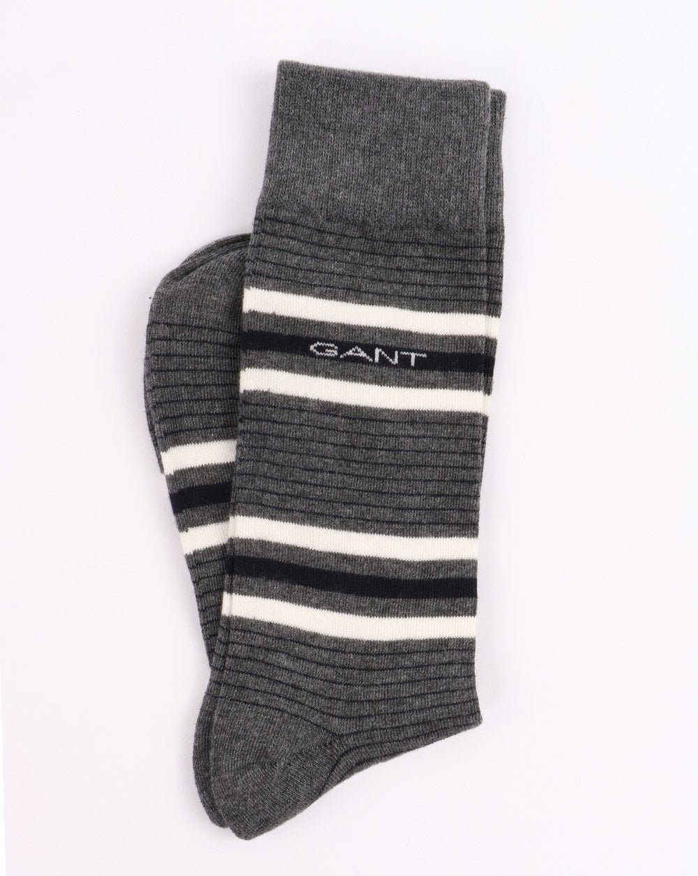 Gant Triple Pack Socks Charcoal Melange - Image 2