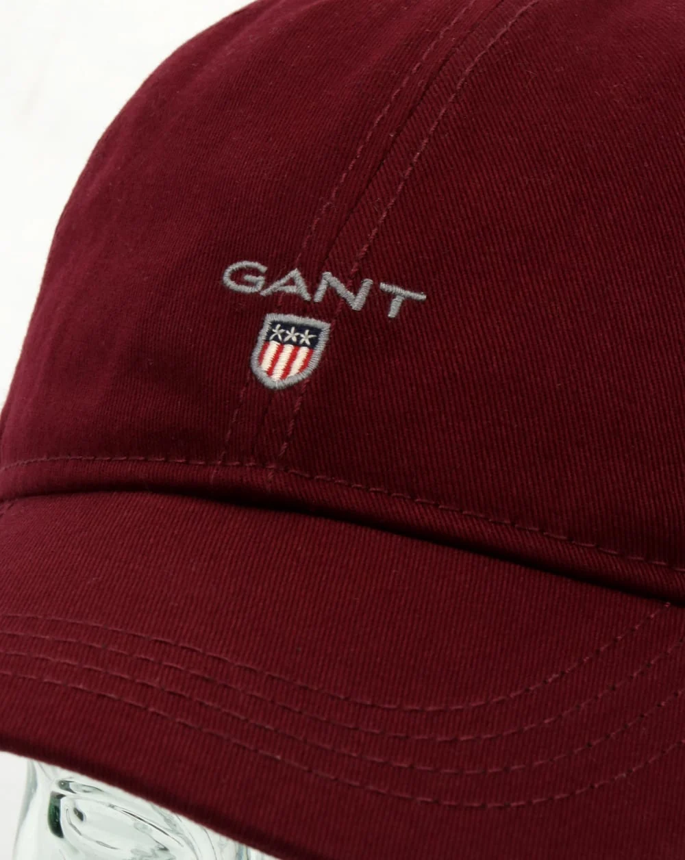 Gant Twill Cap Purple Wine - Image 2