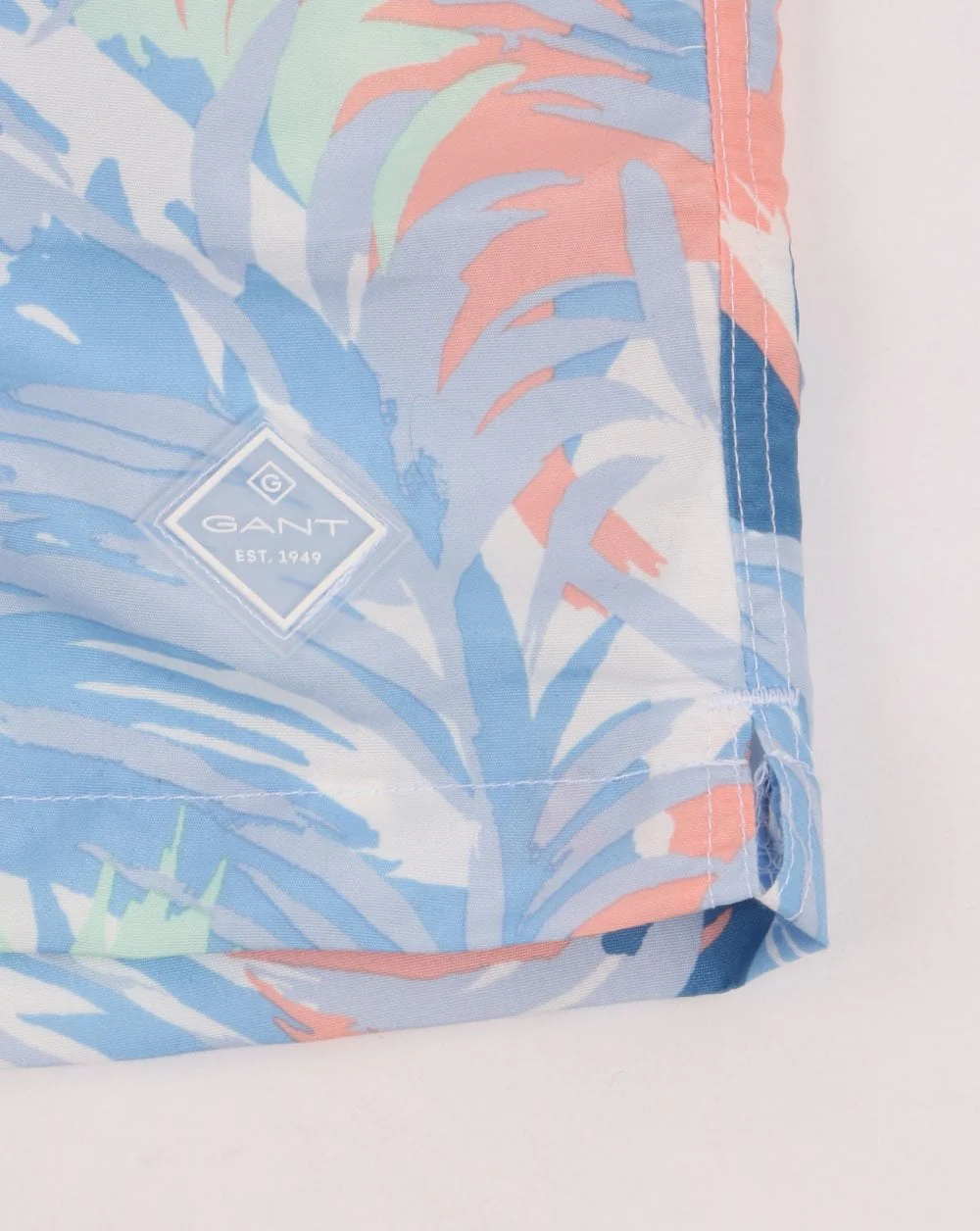 Gant Wave Swim Shorts Mid Blue - Image 2