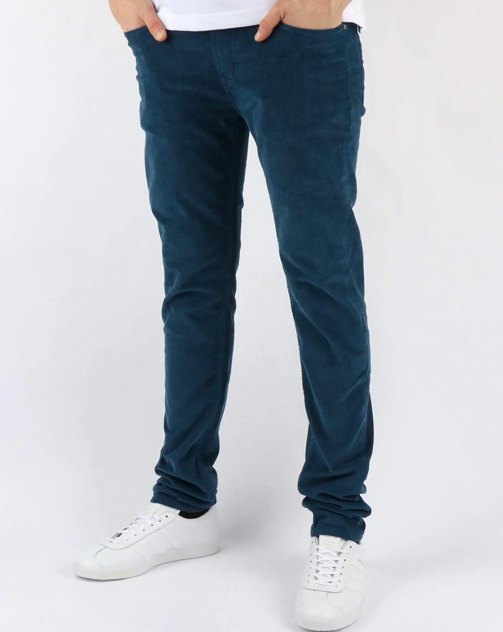 Henri Lloyd Bamburgh Slim Cords Teal Blue