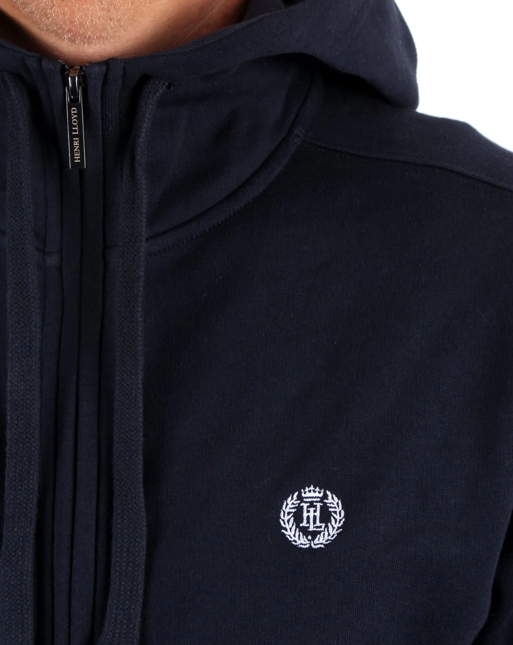 Henri Lloyd Bredgar Full Zip Sweat Navy - Image 2