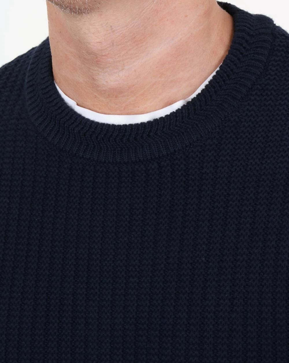 Henri Lloyd Felsted Crew Neck Knit Navy - Image 3