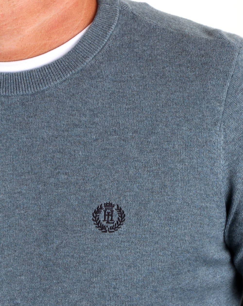 Henri Lloyd Morgan Crew Neck Knit Blue - Image 2