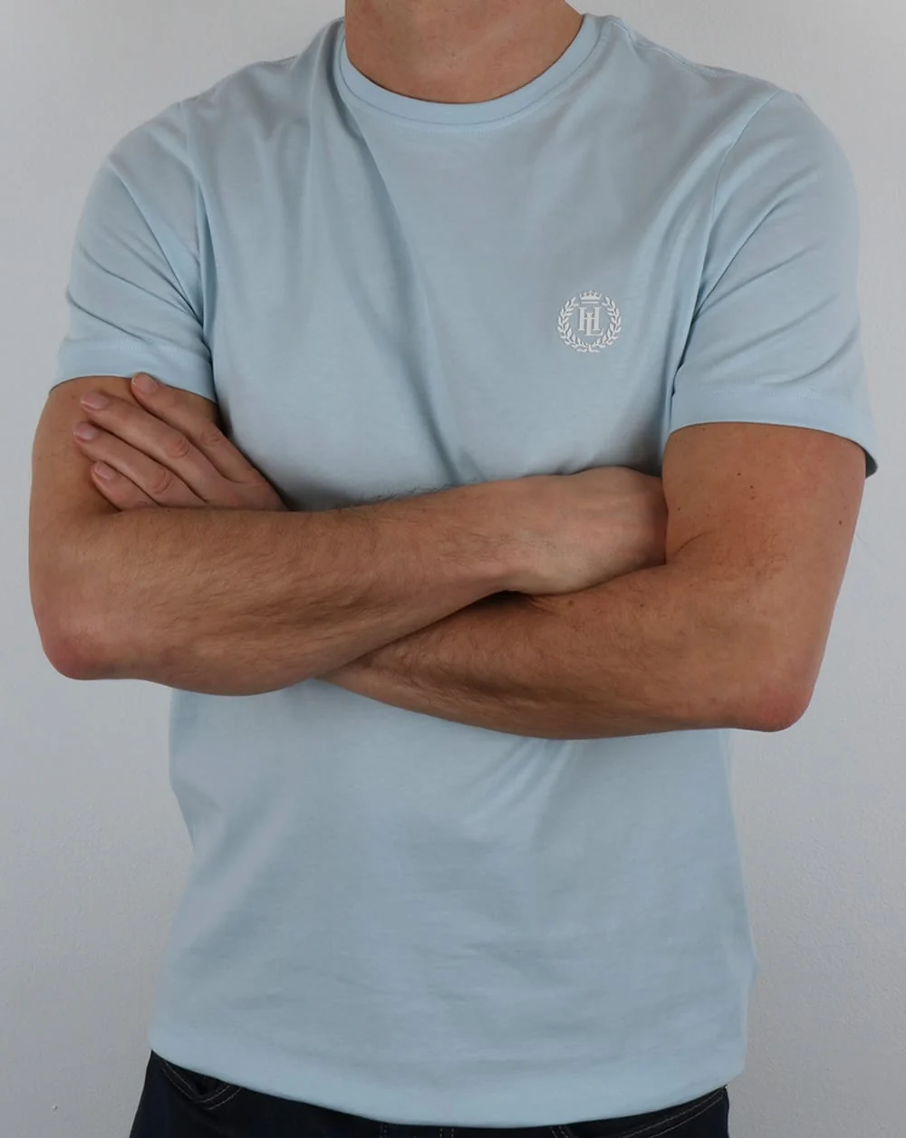 Henri Lloyd Radar T Shirt Pastel Blue - Image 3