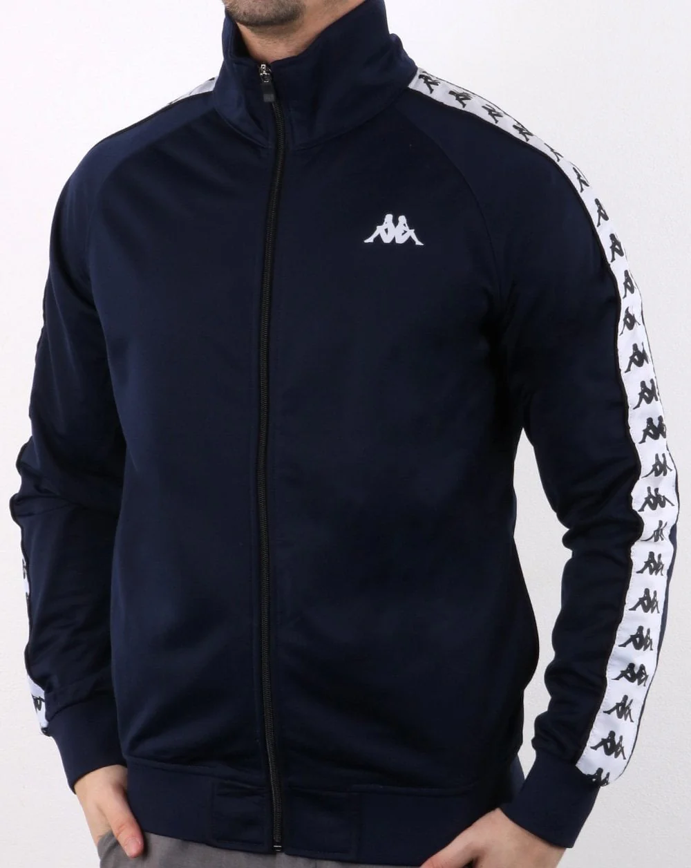 Kappa Anniston Banda Jacket Navy/White - Image 2