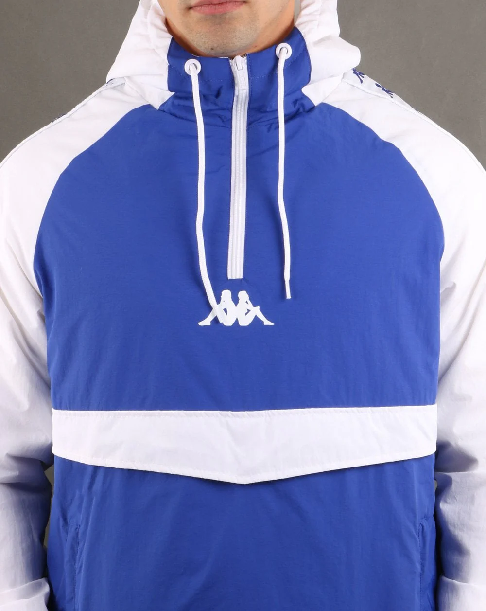 Kappa Banda Britein Jacket Blue/White - Image 4