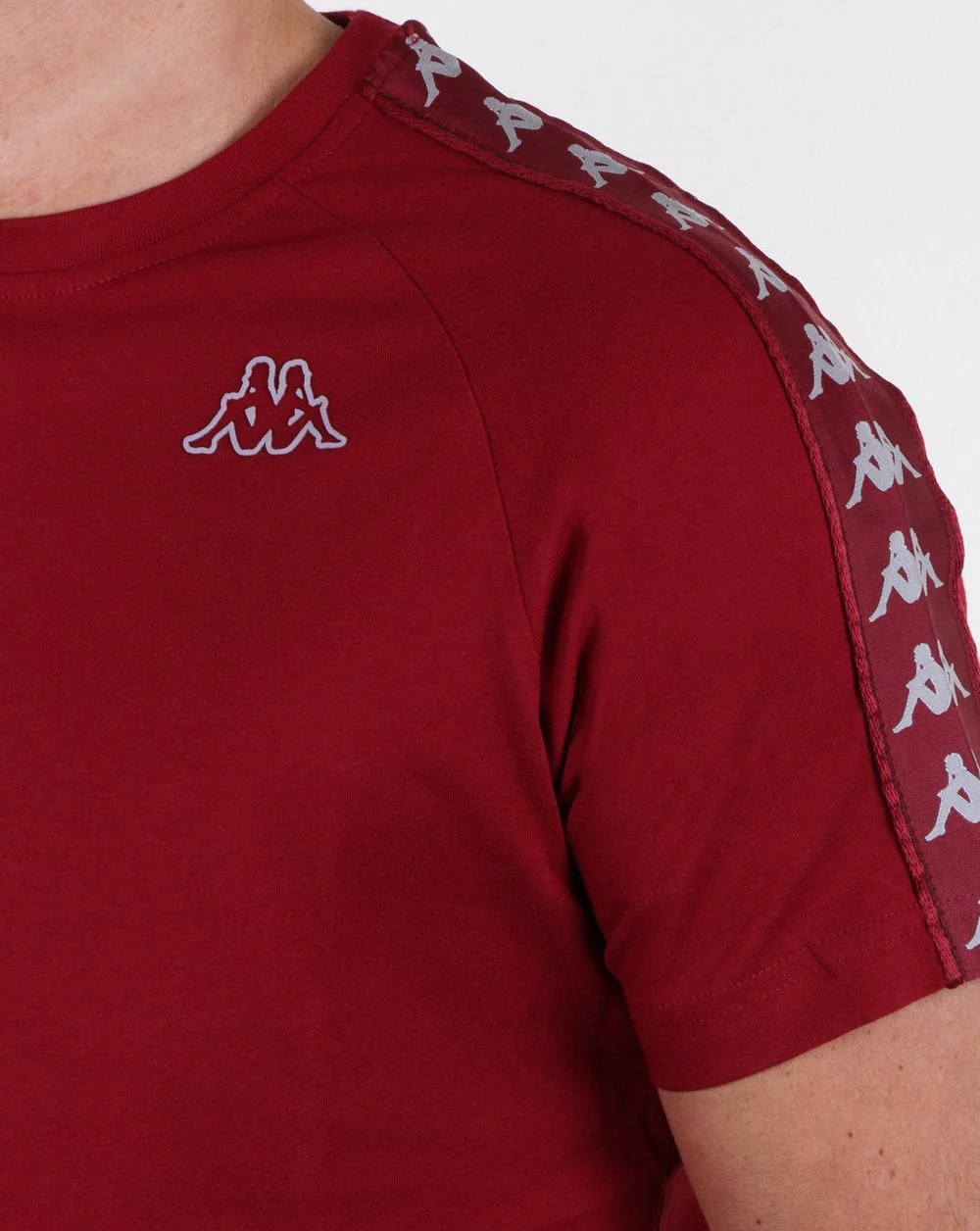 Kappa Banda Coen T-shirt Burgundy - Image 2