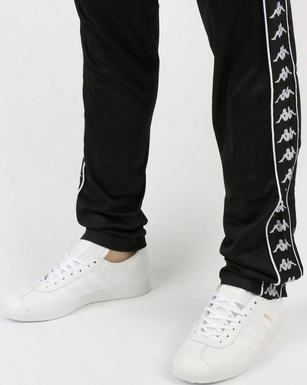 Kappa Classic Popper Track Pants Black - Image 4