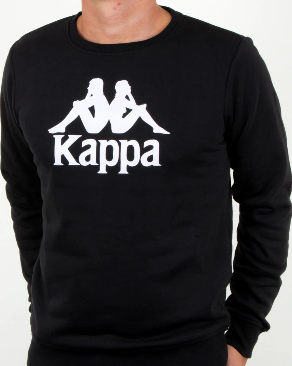 Kappa Eslogari Sweatshirt Black - Image 3