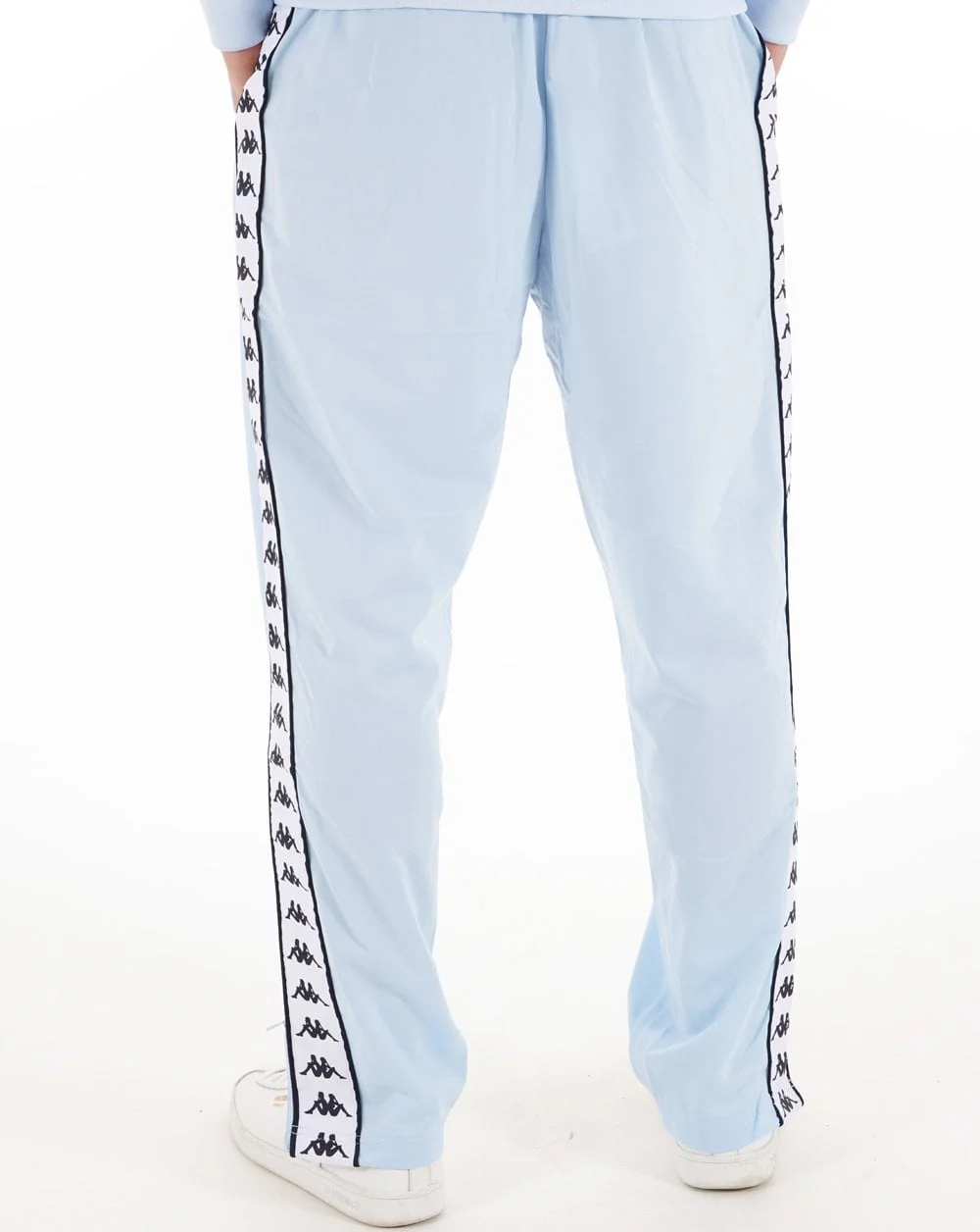 Kappa Ulrich Track Pants Sky Blue - Image 3