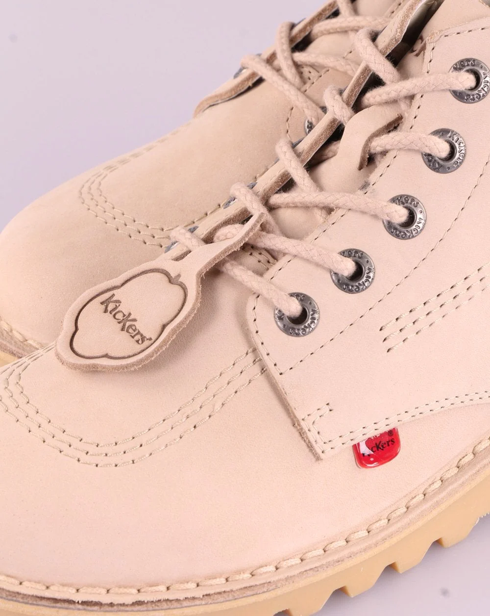 Kickers Kick Hi Nubuck Boot Light Tan - Image 3