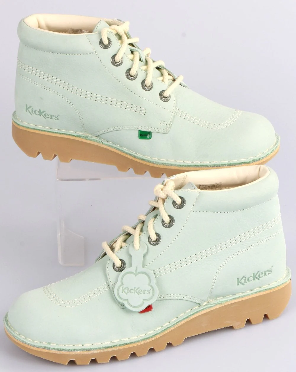 Kickers Kick Hi Nubuck Boot Pastel Mint