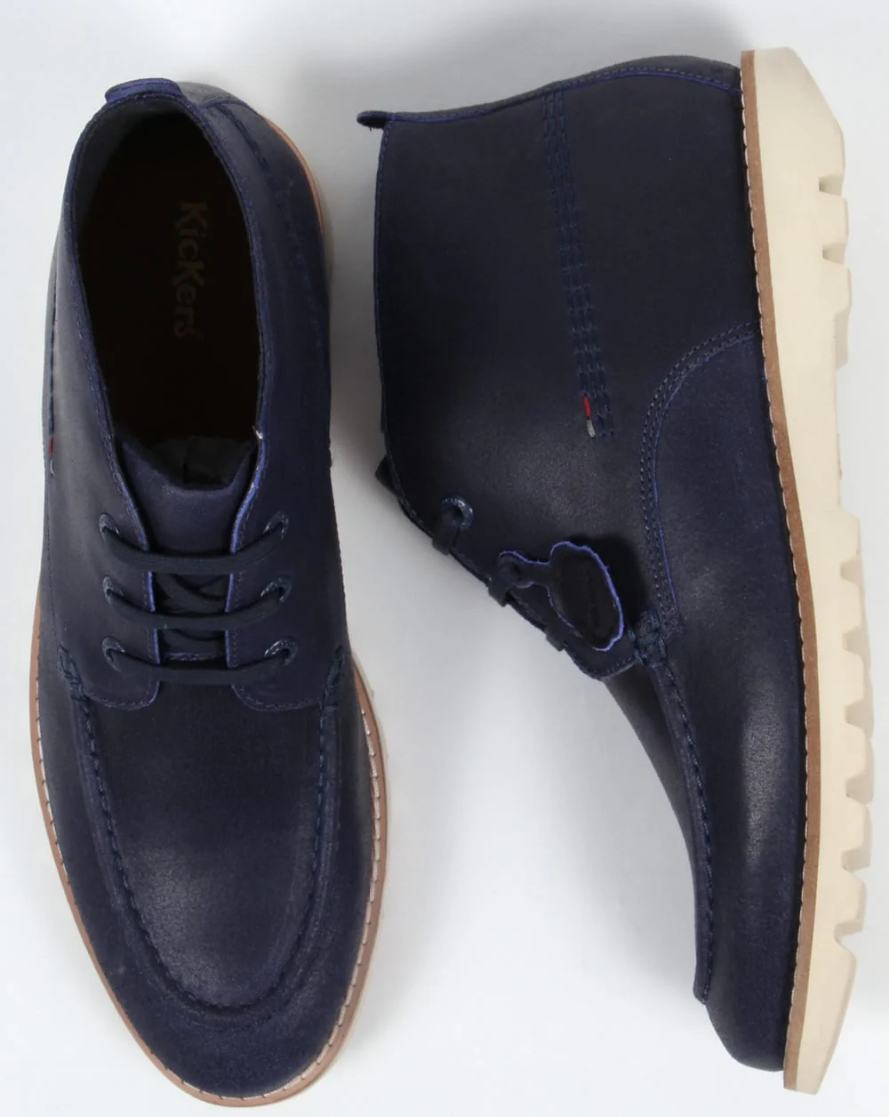 Kickers Kymbo Moccasins Dark Blue - Image 2
