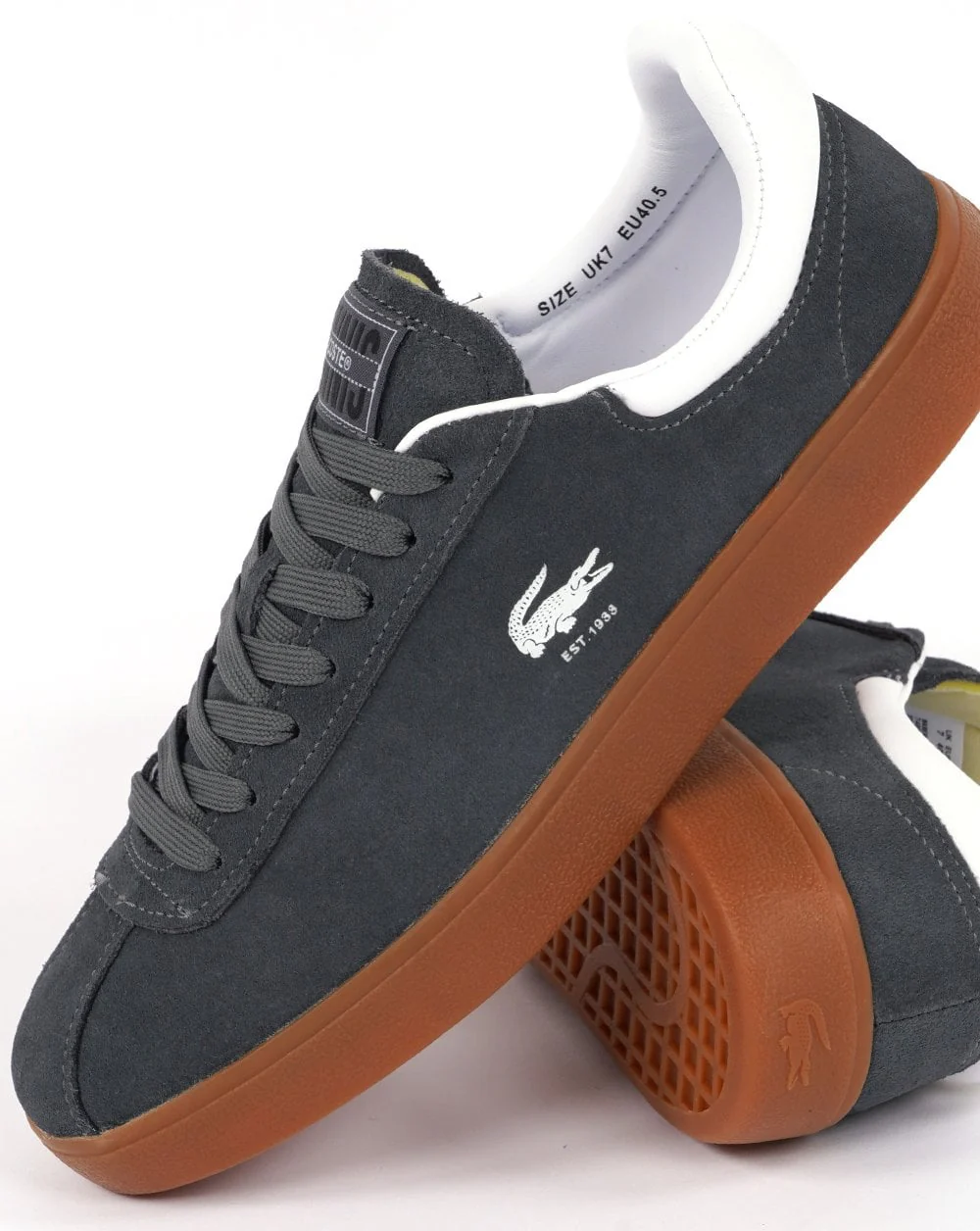 Lacoste Baseshot Trainer Grey/Gum