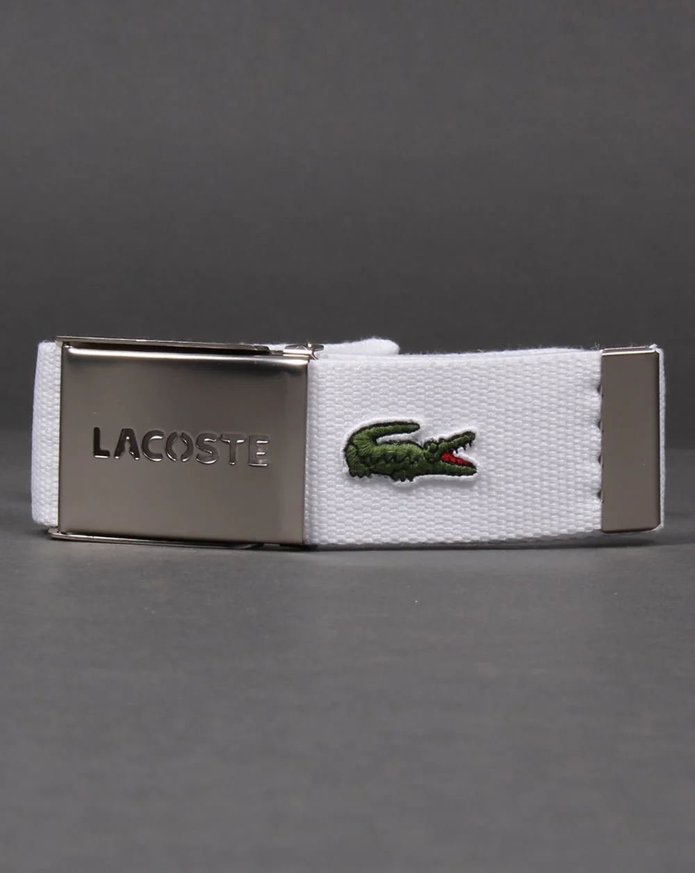 Lacoste Belt Gift Box White