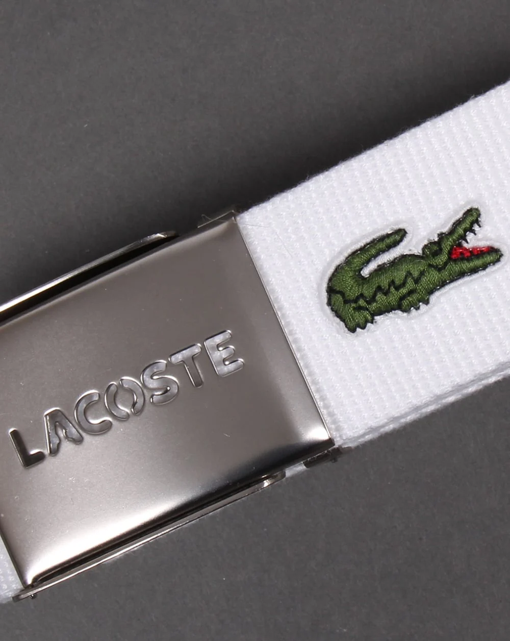 Lacoste Belt Gift Box White - Image 2