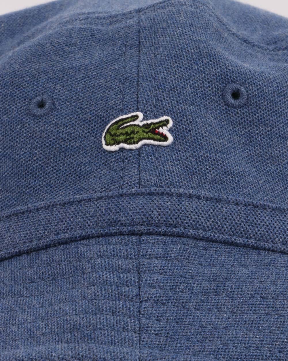 Lacoste Bucket Hat Blue Marl - Image 2