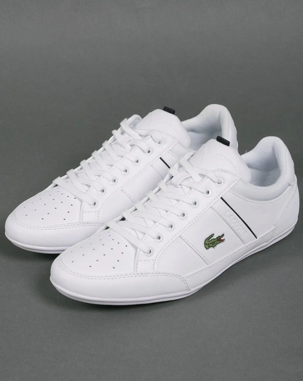 Lacoste Chaymon Trainer White/Black - Image 4