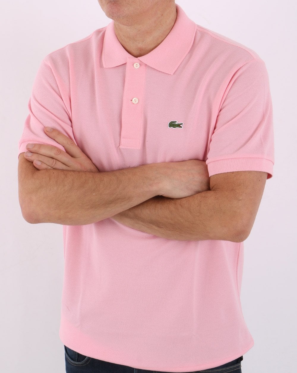 Lacoste Classic Polo Shirt Pink - Image 3