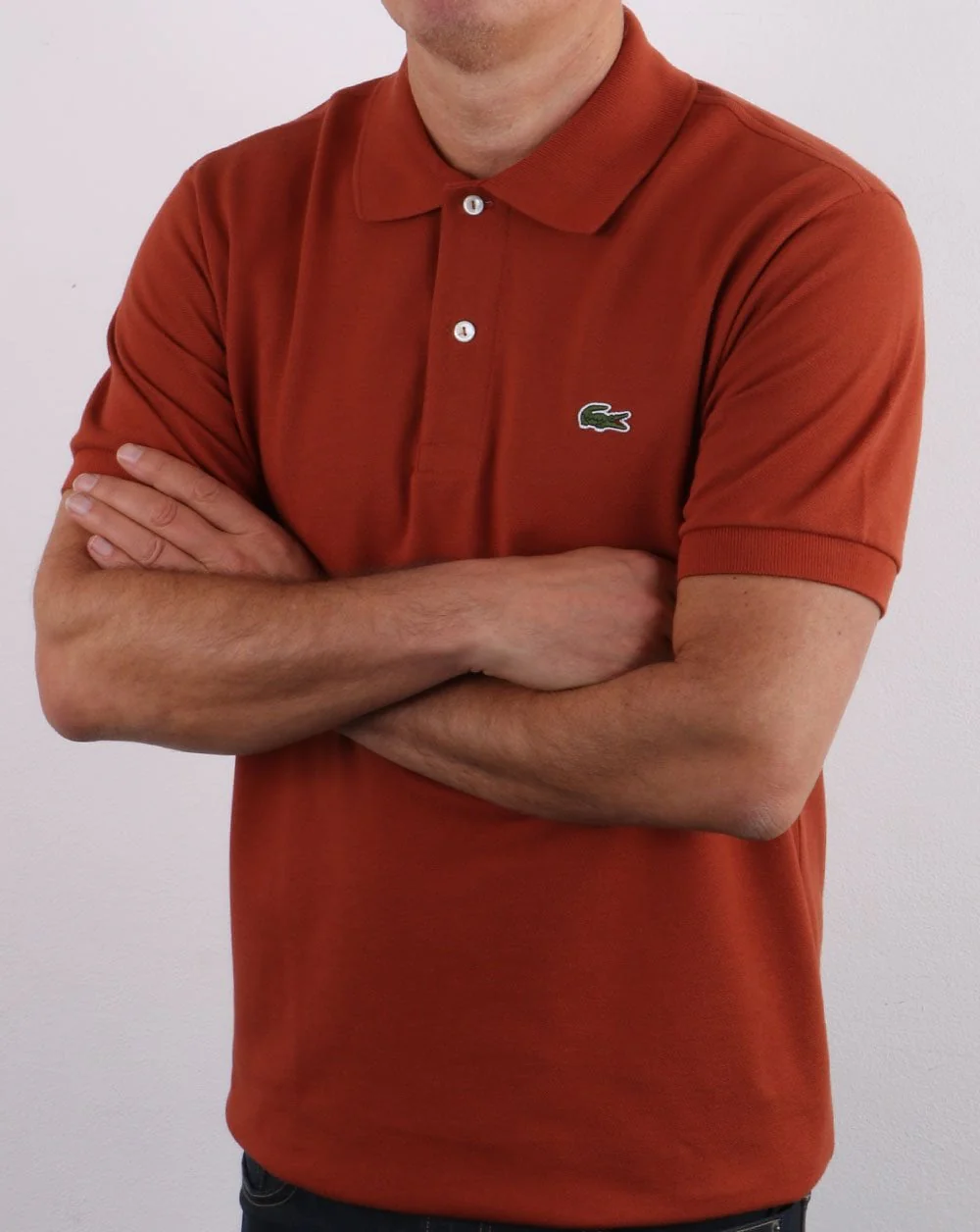 Lacoste Classic Polo Shirt Rust - Image 2