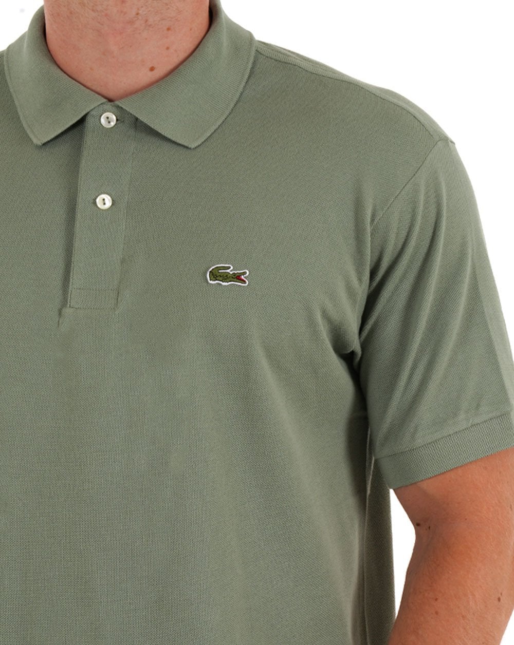 Lacoste Classic Polo Shirt Thyme - Image 2