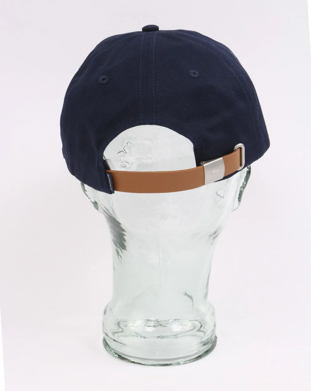 Lacoste Contrast Strap Cotton Cap Navy - Image 3