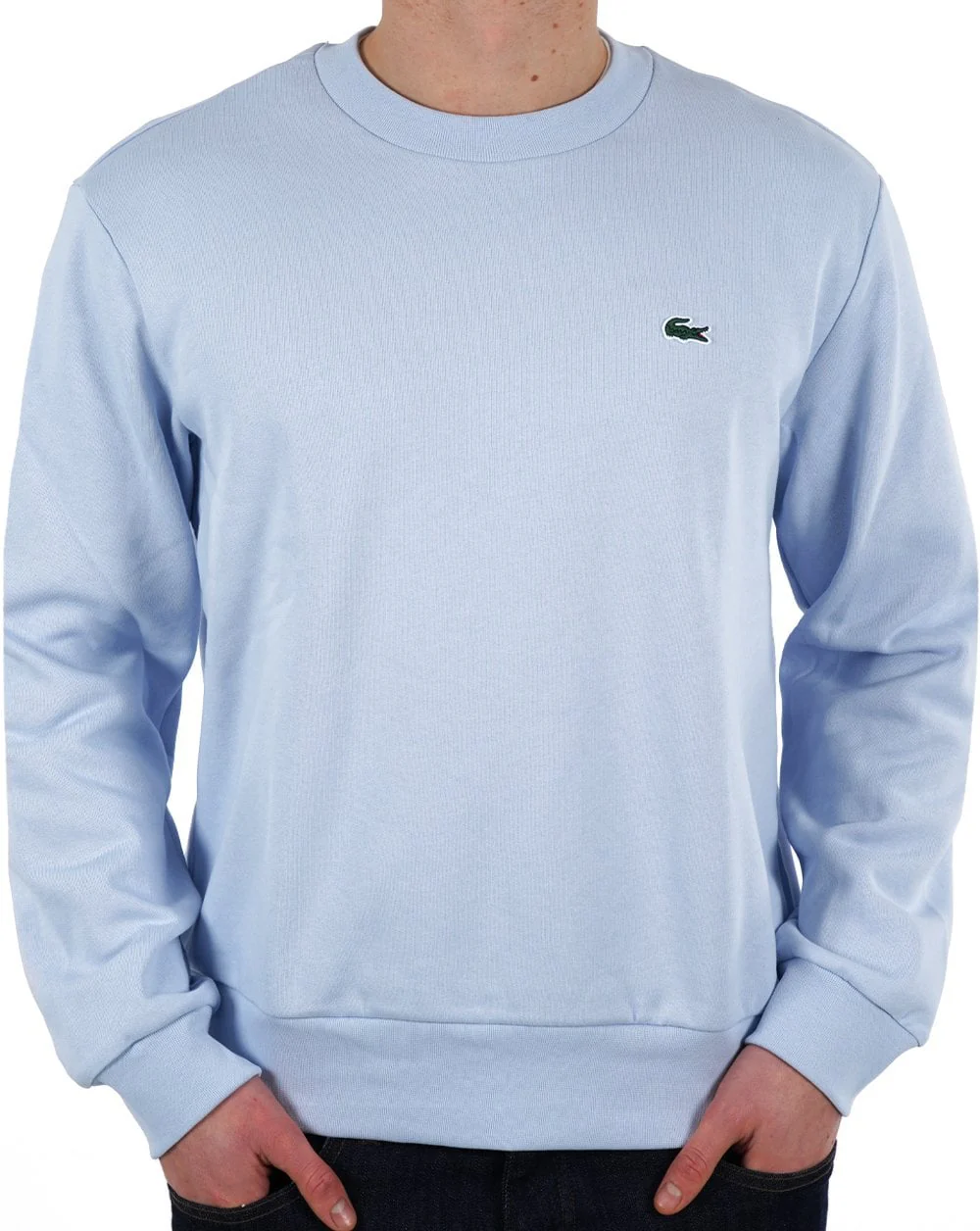 Lacoste Cotton Sweat Light Blue - Image 2