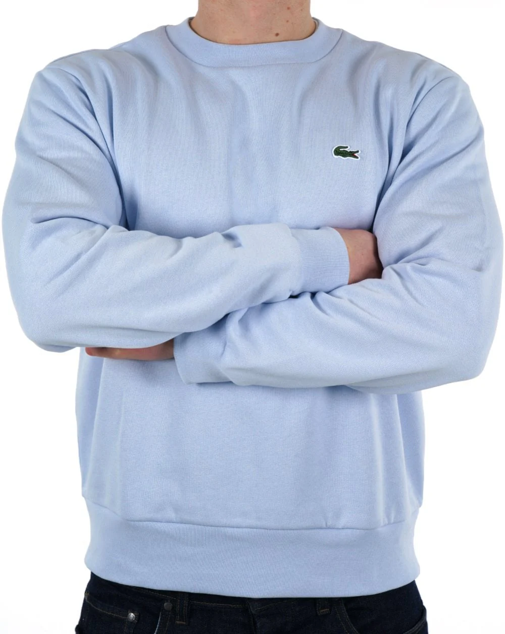 Lacoste Cotton Sweat Light Blue - Image 3