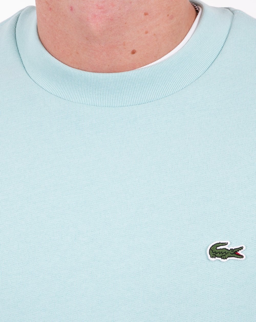 Lacoste Cotton Sweatshirt Pastille Mint - Image 2