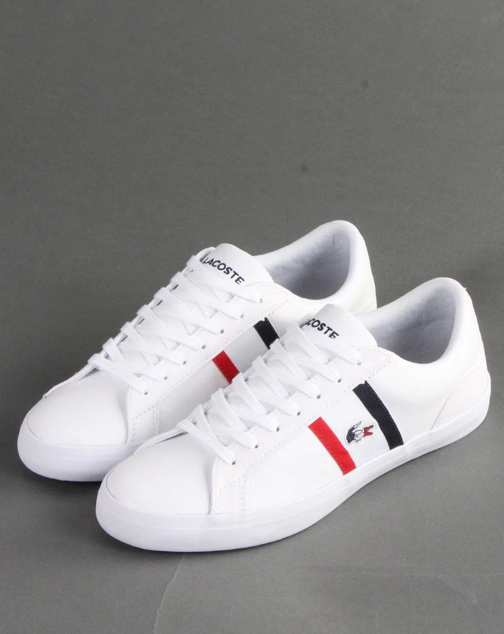 Lacoste Footwear Lerond Tri Trainer White/navy/red - Image 3